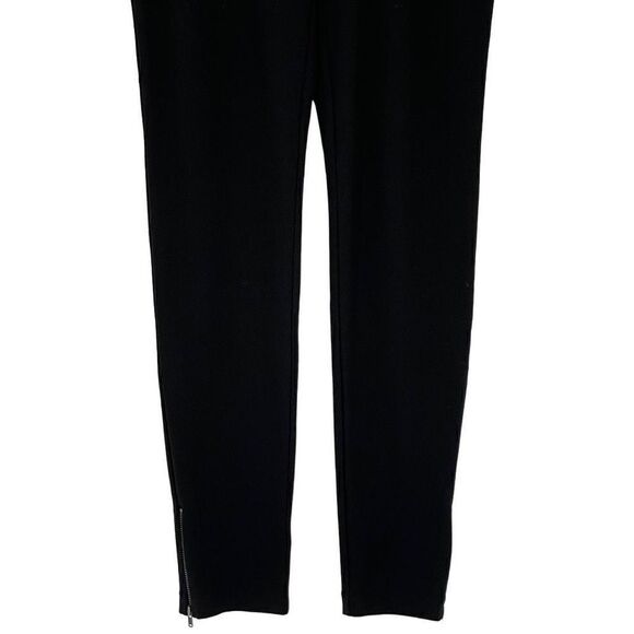 Talbots Black Side Zip Ankle Pants Casual Comfort Office Work Wear Women Small - Picture 6 of 8